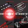 thumbnail image 4 of Kit de luces LED para coche Underglow Yielinth, 16 millones de colores, RGB, 4 of 9