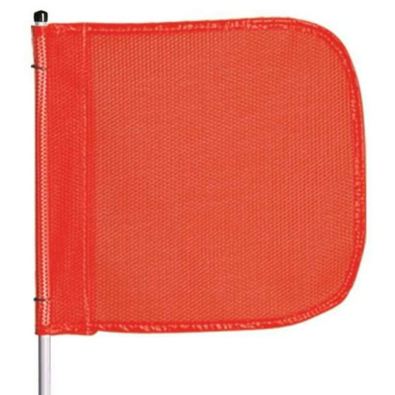 Checkers Industrial Products Nylon Mesh Outdoor Flag, Warning Whip