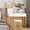 Type C, variant on Satifur Vanity Set with Mirror & Lights, GRWM Vanity Desk with Drawers & Storage Shelves, Makeup Dressing Table with Charging, Black