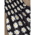 thumbnail image 6 of SAYOO Kids Summer Jumpsuits Daisy Print Elastic Tied-Up Strappy Sleeveless Siamese Trousers for Girls 9 Months to 3 Years, 6 of 9