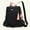 Black, variant on Women’s Nylon Anti-theft Backpack Tassel Decorative Casual Travel Female Shoulder Bag Large Capacity Student School Pack