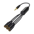 thumbnail image 3 of Xuanheng Headphone Splitter Convenient Practical Headset Splitter for Computer Laptop 1 to 5, 3 of 8