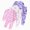H314-Purple, variant on TOWED22 Toddler Baby Girl Clothes Fall Winter Graphic Long Sleeve Shirt Tops Pant 6Pcs Outfit Loungewear Set,4-5 Y