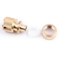 thumbnail image 2 of 8 piezas de conector rápido de repuesto de latón de 3/4 de pulgada y 1/2 pulgada, conector adaptador de ajuste duradero para agua, 2 of 5