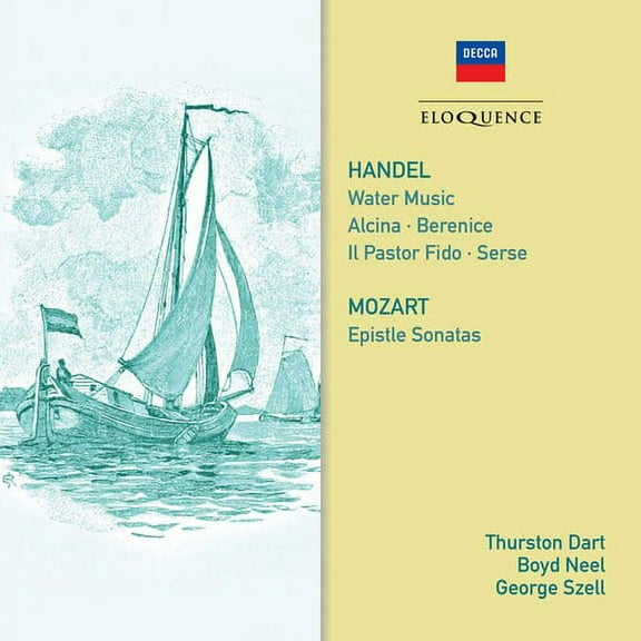Handel: Water Music / Mozart: Epistle Sonatas (CD)