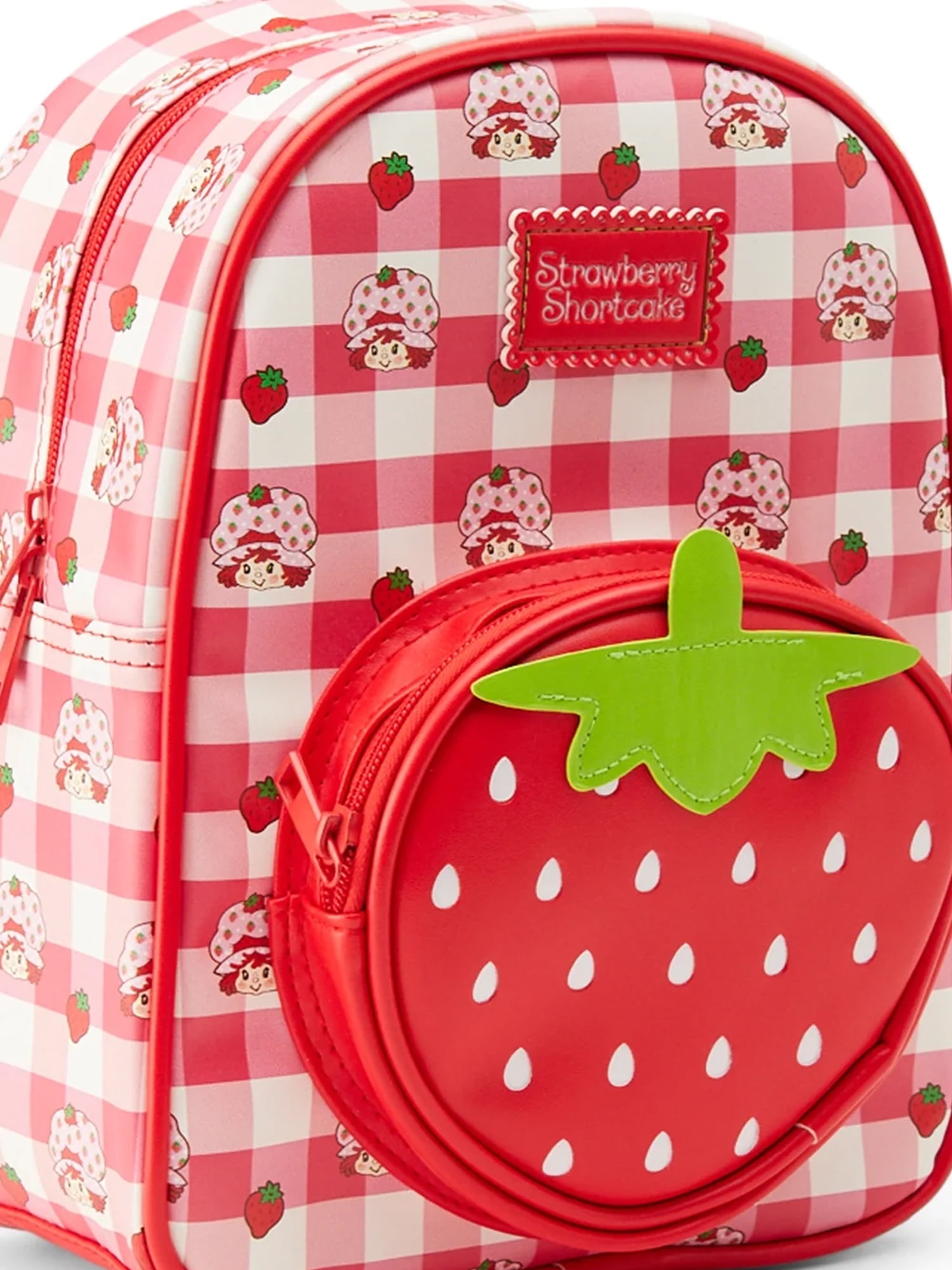 Strawberry Shortcake Women’s Berry Heads Everywhere Mini Backpack with 7” Laptop Sleeve
