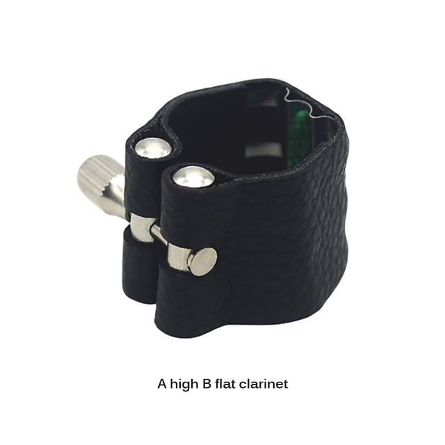 Abrazadera para boquilla de saxofón soprano/tenor saxofón alto con engrasador Sweethay EL014192-04