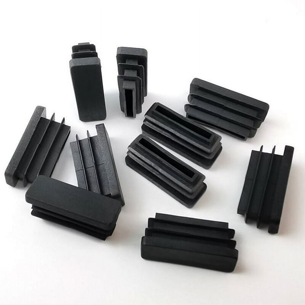 Evemodel – 40 Bases Cuadradas Y Rectangulares De Plástico Negro – Tamaños Mixtos Para Juegos De Mesa Y Miniaturas De Guerra – Accesorios Para Modelismo