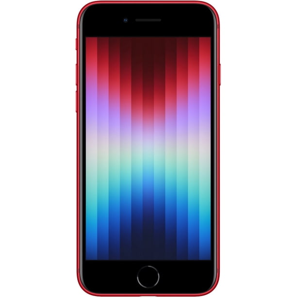 Refurbished Apple iPhone SE 3rd Gen (2022) 5G - 256GB – Red – 12MP