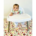 thumbnail image 6 of Tropical Fruit Splash Mat - from the World Of Eric Carle - A Waterproof Catch-All for Highchair Spills and More!, 6 of 12