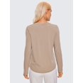 thumbnail image 2 of Remera CRZ YOGA de Algodón Pima Manga Larga Color Mortero Talle Large, 2 of 5