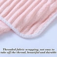 thumbnail image 4 of Face Wash for Women Coral Wool Towel with Large Stripes and Absorbent Edges, Suitable for Men and Women To Wash Face, Shower, Blow Dry Hair, and Wipe Hair, 4 of 6
