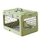 thumbnail image 2 of Jaula plegable para cachorros, transportín para mascotas, jaula de para gatos, resistente, plegable y transpirable, perrera portátil para perros Verde, 2 of 8