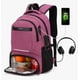 thumbnail image 1 of Mochila De Almuerzo Antirrobo Impermeable A Portátil 15,6i Diseño de la tela Oxford Modelo Violeta, 1 of 4