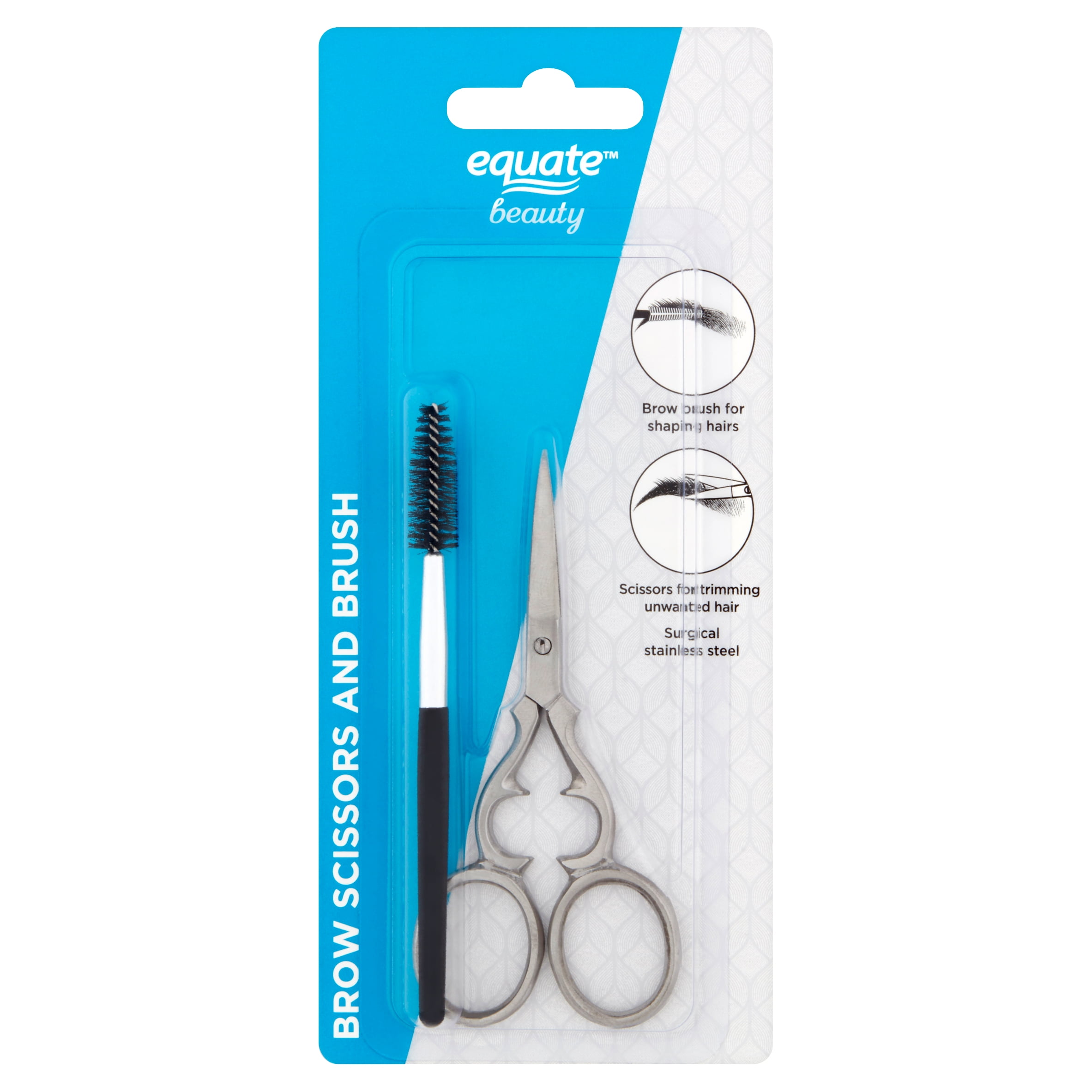 Equate Beauty Equate Brow Scissor & Brush