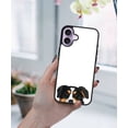 thumbnail image 5 of WIRESTER Shockproof Soft Rubber Cover Case for Apple iPhone 17 6.3" 2025, Animal Black Tricolor Aussie Australian Shepherd Dog, 5 of 5