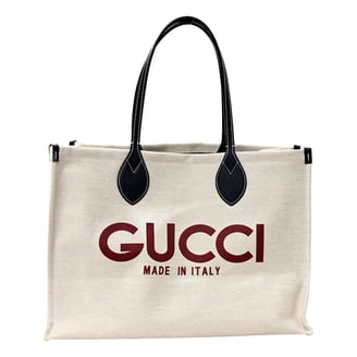 Gucci Gg Rajah Red and White Tweed Chain Large Tote Bag 537219