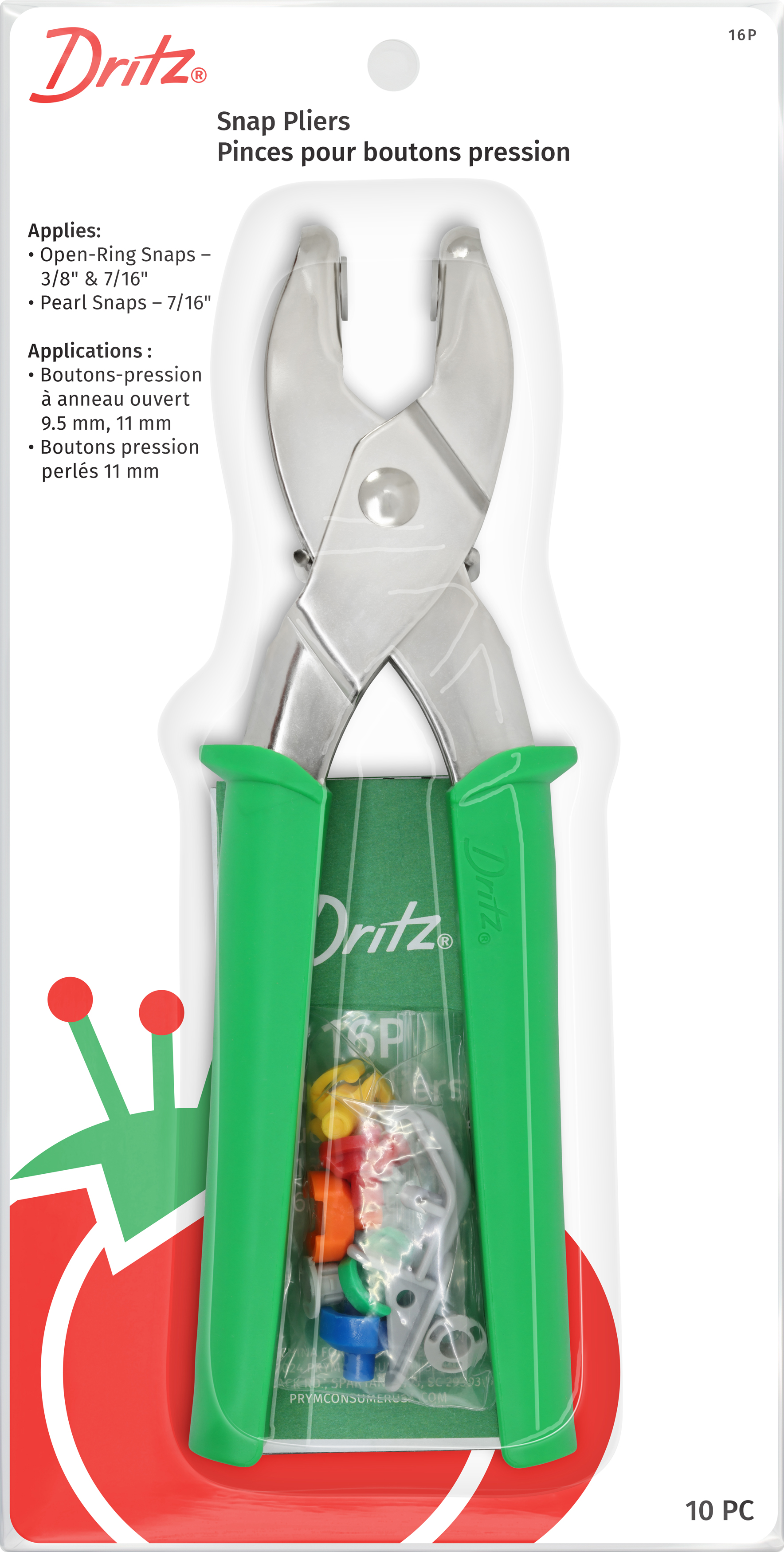 Dritz Snap Fastener Pliers