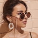 thumbnail image 5 of 2 Piezas Cadenas de Gafas Cadena de Mujer para Anteojos Cordón Cadena de Gafas Gafas de Sol Cadena de Gafas Cordón para el Cuello Diadema Cadena de Gafas Cordón JM, 5 of 5