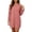 Red, variant on Tqcoqu Women's Casual Sweatshirt Dress,Round Neck Long Sleeve Tunic Dresses,Pullover Blouse Tops with Pockets