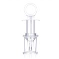 thumbnail image 1 of Alimentador de bebé Dispensador de agujas Silicona Niños Alimentación Apretón Dispensador de seguridad Gotero Chupete Accesorio de doble cara Blanco Advancent BA000351-03, 1 of 7