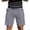 #125Gray, variant on Men's Golf Shorts Stretch Waistband Flat Front Shorts Summer Moisture-Wicking Business Work Short with Pocket