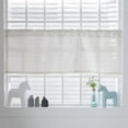 thumbnail image 5 of Best Home Fashion, Inc. Faux Silk Curtain Valance, 5 of 6