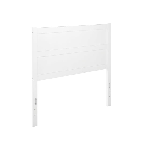 Pemberly Row 53.5" Coastal Wood Full Headboard in White Finish