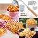 thumbnail image 5 of 8Pcs Rosettes Timbale Set, Rosette Iron Set with Handle, Lotus Flower Bunuelos Cookie Maker Mold, Funnel Cake Maker Kit, 5 of 5