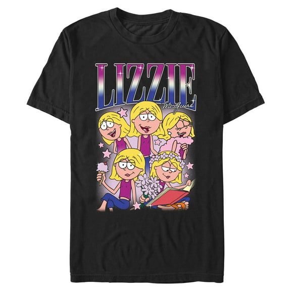 Mens Lizzie McGuire Retro Collage T Shirt