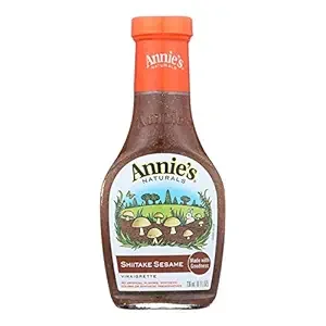 Annie's Shiitake Sesame Vinaigrette Salad Dressing, Vegan, Non-GMO, 8 oz