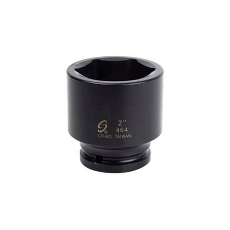 

Sunex Tools SUU-464 0.75 in. Drive 6-Point Standard Impact Socket - 2 in.