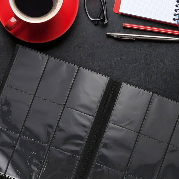 WHAMVOX  Card Binder Game Book Waterproof Holder Collection Storage