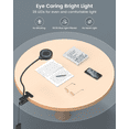 thumbnail image 4 of Glocusent Adjustable Flexible Eye Lamp, 36 LED Clip-on Reading Light for Desk, Bed Headboard & Computer, 4 of 10
