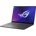 thumbnail image 4 of Asus ROG Zephyrus G16 Premium Gaming Laptop 16" 2.5k 2560x1600 OLED 240Hz (DCI-P3 100% 500nits G-SYNC) Intel 16-core Ultra 9 185H 16GB DDR5 1TB SSD GeForce RTX 4070 Backlit Thunderbolt Win11, 4 of 8