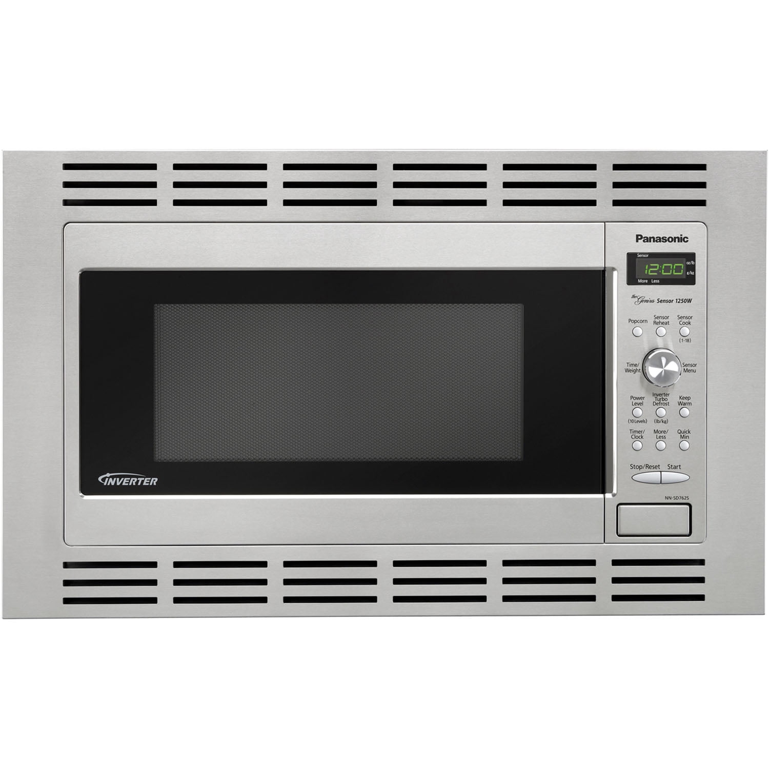 Panasonic 30 In. Wide Trim Kit for Panasonic's 1.6 Cu. Ft. Microwave Ovens - Stainless Steel