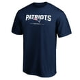 thumbnail image 2 of Men's Navy New England Patriots Team Lockup T-Shirt, 2 of 3