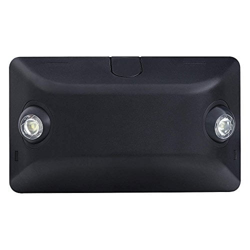 Hubbell Lighting - Dual-Lite EV4DB 2 LED Lamps, Emergency Lighting, Black