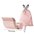 thumbnail image 3 of Drawstring Trash Bags, Heavy Duty Thick Garbage Bags with Leak Proof Flat Bottom, Puncture Resistant Plastic Bags for Kitchen, Home, and Office, 3 of 7