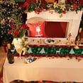 thumbnail image 6 of Leodye 1Pcs Christmas Party Tablecloth Decorations,Christmas Table Flag Waterproofs Decoration Coffee Table Long Tablecloth Christmas Decoration Supplies-72.05*12.99in, 6 of 6