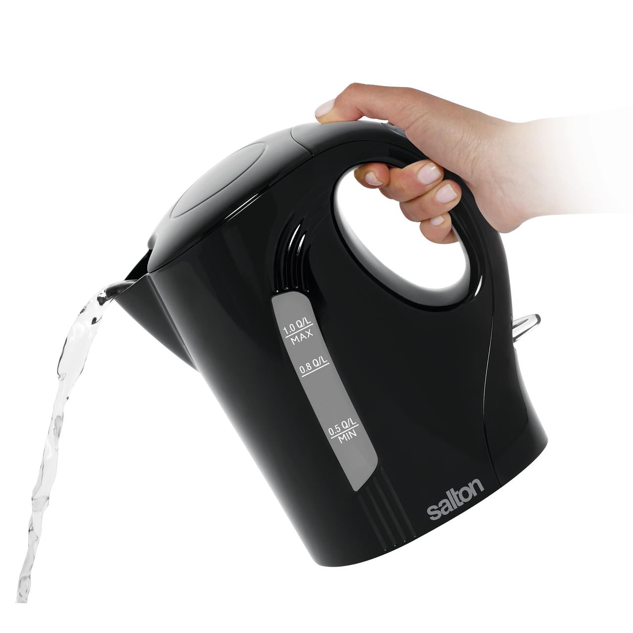 SALTON JK1641B Black 1L Cordless Kettle