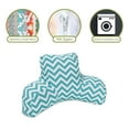 thumbnail image 6 of Majestic Home Goods Reading Pillow Chevron Teal, 6 of 6