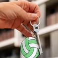 thumbnail image 5 of 12 Pcs Volleyball Keychain Bulk Volleyball Gifts Stuff for Volleyball Favor Fan Pendant Keychain Case Keyring, 5 of 6