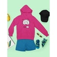 thumbnail image 3 of Ram Face Doodle Hoodie Juniors -Image by Shutterstock,  Medium, 3 of 4