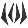 thumbnail image 3 of Lip 4pcs Car Front Bumper Lip Diffuser Splitter Fins Body Spoiler, 3 of 8