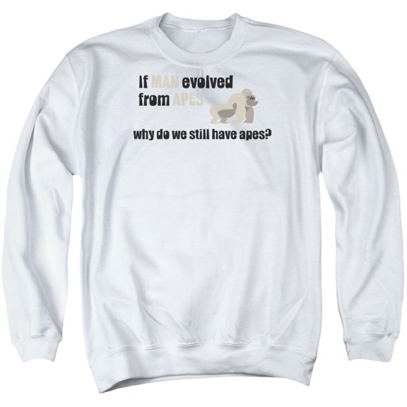- Evolved From Apes - Crewneck Sweatshirt - XXX-Large