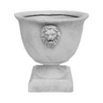 thumbnail image 5 of GDF Studio Andrea Chalice Garden Lightweight Concrete Urn Planter, Antique White, 5 of 6