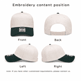 thumbnail image 2 of Custom Name Dancing Skeleton Embroidered Hat, Personalized Spooky Season Baseball Cap, Funny Halloween Dad Hat, Fall Gift for Him, 2 of 9