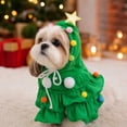 thumbnail image 6 of Christmas Dog Christmas Outfit Featuring Layered Ruffle Trim and Star Trim for Festive Holiday Gatherings, A Cozy Small Dog for Puppy Walks and Photo Sessions, and A Cute Pet, 6 of 6