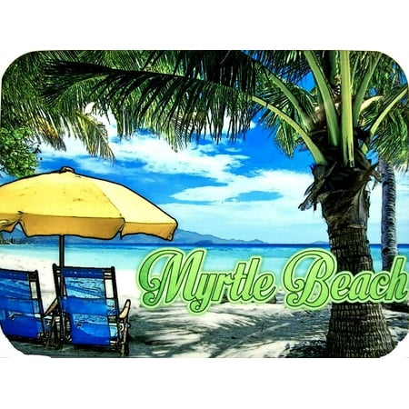 

Myrtle Beach South Carolina Beach Scene Fridge Magnet